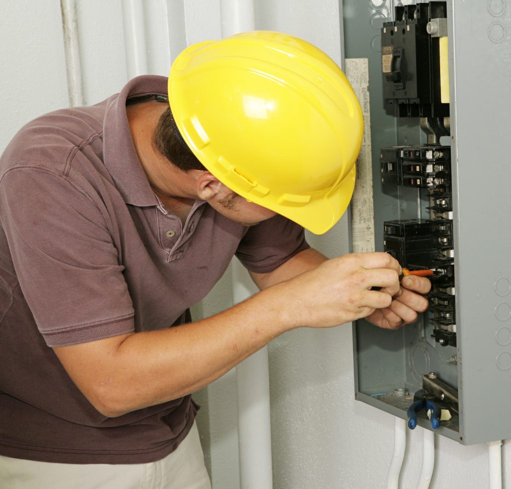 ClearWater electrician at work