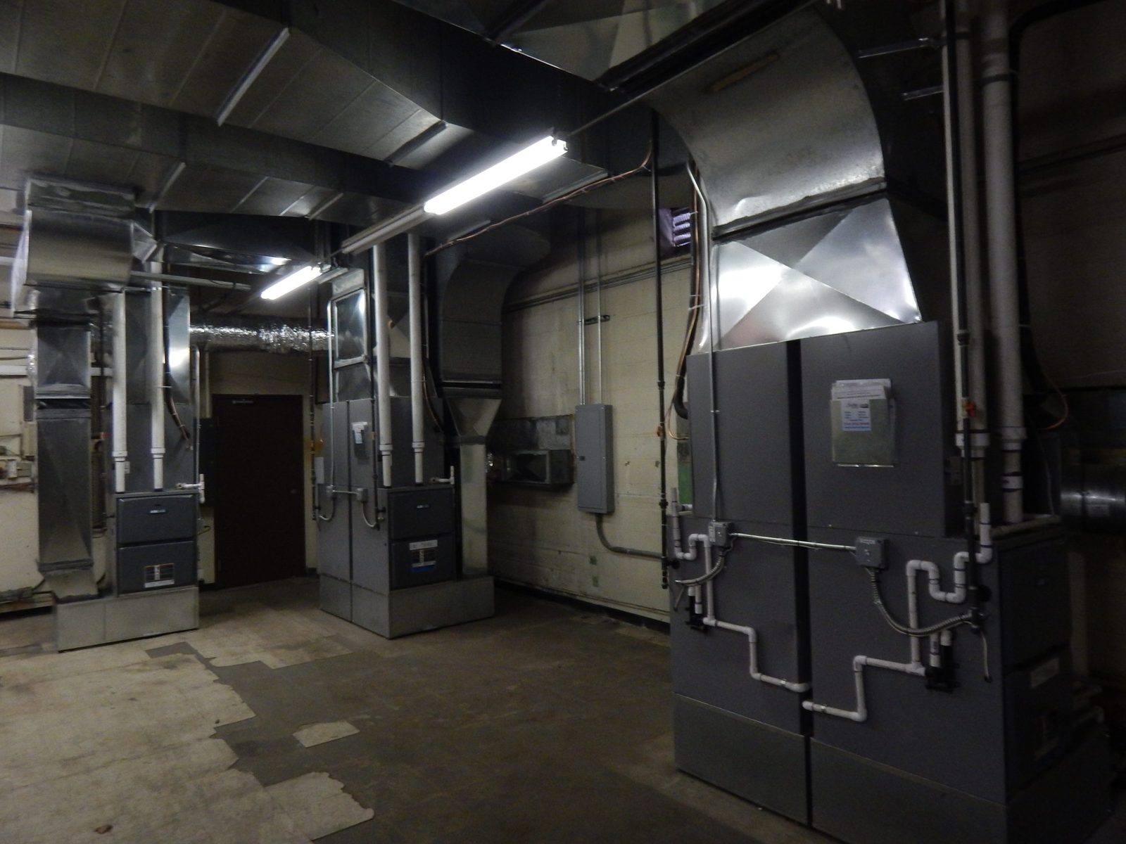 Commercial air handler serviced by ClearWater